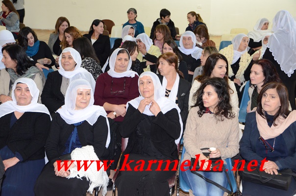 دالية الكرمل : ليهي لفيد تلقي محاضرة في المركز الثقافي